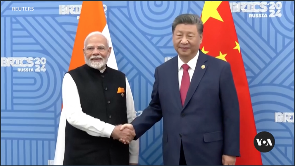 VoA News – India, China move to stabilize ties, but mistrust lingers