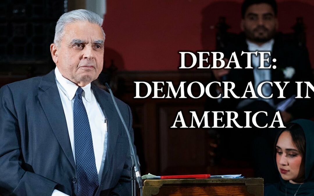 Oxford Union Debate – This House Believes America is a Failing Democracy