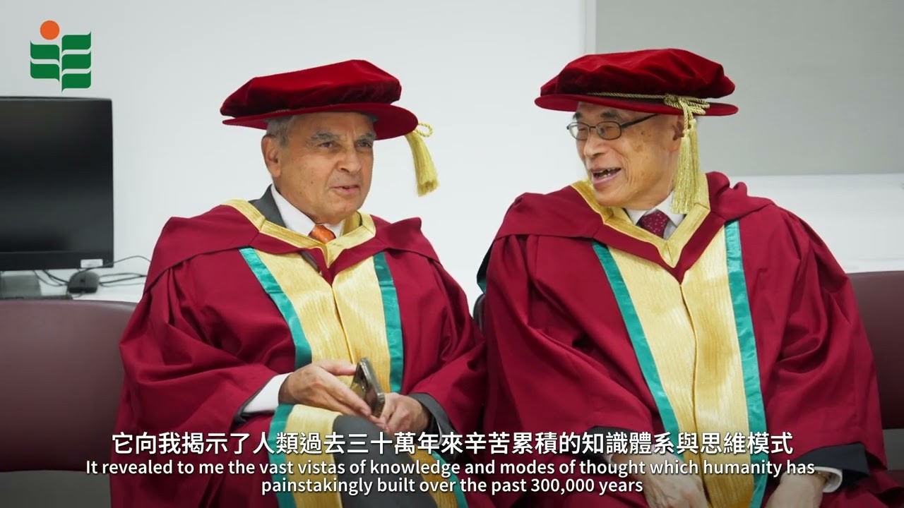 Thank You Address by EdUHK Honorary Doctor Professor Kishore Mahbubani (with Mandarin subtitles)